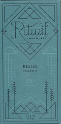 Ritual Chocolate - Belize Toledo 75% (2014 Harvest)