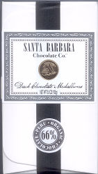 Santa Barbara Chocolate Co. - Dark Chocolate Medallions 66%