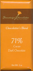 Saratoga Chocolates - Chocolatier's Blend 71%
