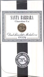 Santa Barbara Chocolate Co. - Dark Chocolate Medallions 78%