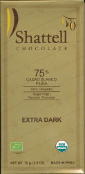Shattell - Cacao Blanco Piura 75%
