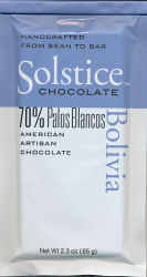 Solstice Chocolate - 70% Palos Blancos Bolivia