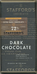 Stafford's - 72% Dark Chocolate
