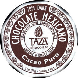 Taza Chocolate - 70% Dark Cacao Puro
