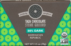 Taza Chocolate - Stone Ground 80% Dark Dominican Republic