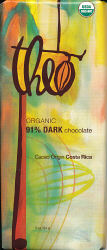 Theo Chocolate - Organic 91% Dark Costa Rica