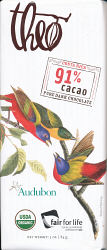 Theo Chocolate - Audubon 91% Costa Rica