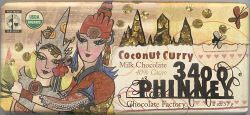 Theo Chocolate - 3400 Phinney Coconut Curry Milk Chocolate