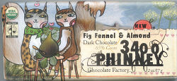 Theo Chocolate - 3400 Phinney Fig Fennel & Almond Dark Chocolate