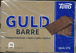 Toms - Guld Barre (Box of 18 Pieces)