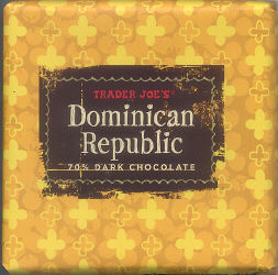 Trader Joe's - Chocolate Palette: Dominican Republic