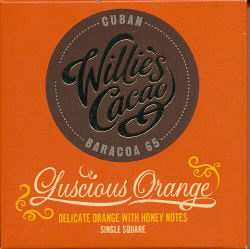Willie's Cacao - Cuban Baracoa 65 Luscious Orange