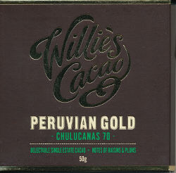 Willie's Cacao - Peruvian Gold Chulucanas 70