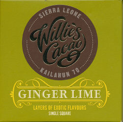 Willie's Cacao - Sierra Leone Kailahun 70 Ginger Lime