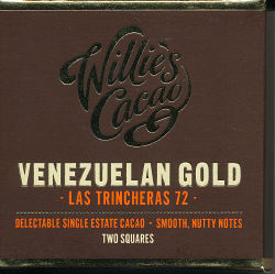 Willie's Cacao - Venezuelan Gold Las Trincheras 72