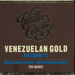 Willie's Cacao - Venezuelan Gold Rio Caribe 72