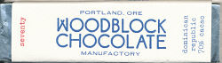 Woodblock Chocolate - Dominican Republic 70%