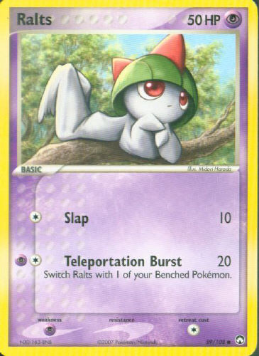 Ralts - (EX Power Keepers)