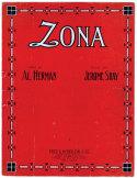 Zona, Jerome Shay, 1911