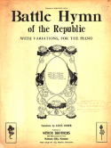Battle Hymn Of The Republic With Variations, Louis Weber, 1917