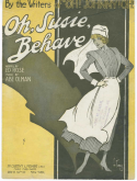 Oh! Susie Behave, Abe Olman, 1918