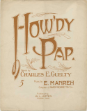 Howdy Pap, E. Manreh, 1916