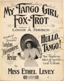 My Tango Girl, Louis Achille Hirsch, 1914
