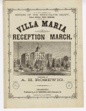 Villa Maria Reception March, A. H. Rosewig, 1881