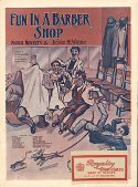 Fun In A Barber Shop, Jesse M. Winne, 1908