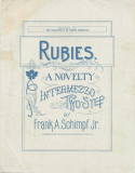 Rubies, F. A. Schimpf Jr., 1909