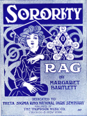 Sorority Rag, Margaret Bartlett, 1909