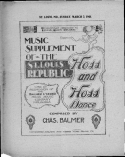 Hoss And Hoss, Charles Balmer Jr., 1892