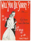 Will You Be Sorry?, Grace Le Boy Kahn, 1928