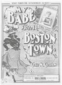 My Babe From Boston Town, George M. Cohan, 1899