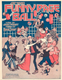 At The Funny Page Ball, Robert Speroy, 1918