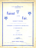 Fairest Of The Fair, G. .L. De Prans, 1871