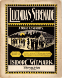 Lucinda's Serenade, Isidore Witmark, 1896