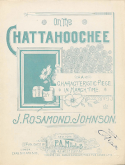 On The Chattahoochee, J. Rosamond Johnson, 1897