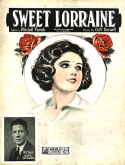 Sweet Lorraine version 1, Cliff Burwell, 1928