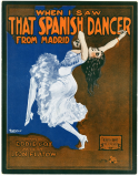Spanish Dancer From Madrid, Leon Flatow, 1918