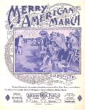 Merry American March, H. O. Wheeler, 1897