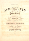 Springfield Schottisch, J. Pasdeloup, 1852