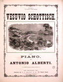 Vesuvio Schottisch, Antonio Alberti, 1875