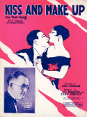 Kiss And Make Up, Al Bogate; Carl Hoefle, 1927
