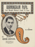 Birmingham Papa, Your Memphis Mamma's Comin' To Town, Al Bernard, 1924