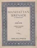 Manhattan Serenade version 1, Louis Alter, 1928