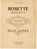 Rosette, Billy James, 1922