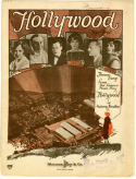 Hollywood, Aubrey Stauffer, 1923
