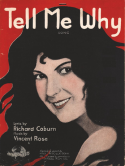 Tell Me Why, Vincent Rose, 1919