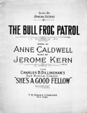 The Bull-Frog Patrol, Jerome D. Kern, 1919